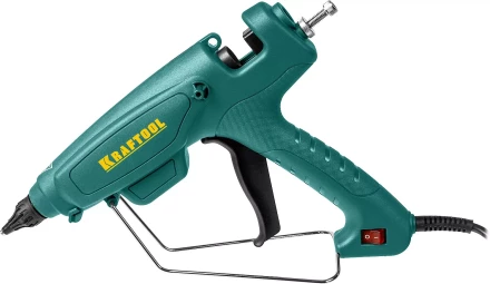 Пистолет клеевой (термоклеящий) "PRO", KRAFTOOL 06843-220-12, эл, двухкомп корпус, рабоч темп 193град, выход клея 1,2кг/час, d=12мм, 220Вт 06843-220-12 купить в Нижневартовске