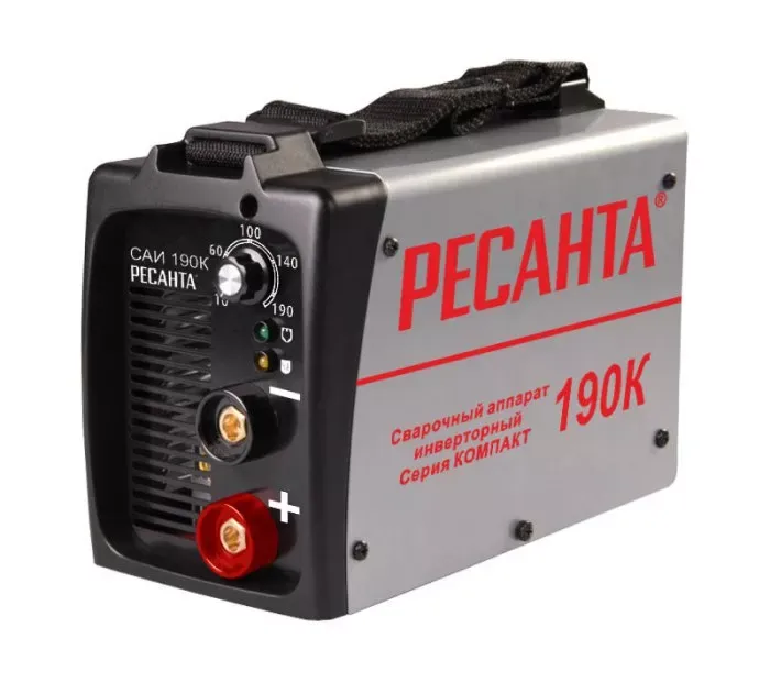 Сварочный аппарат инверторный РЕСАНТА САИ190К(компакт) купить в Нижневартовске