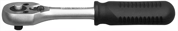 Ключ-трещотка 1/4" с переключателем CrV хромированный MATRIX MASTER 14010 купить в Нижневартовске