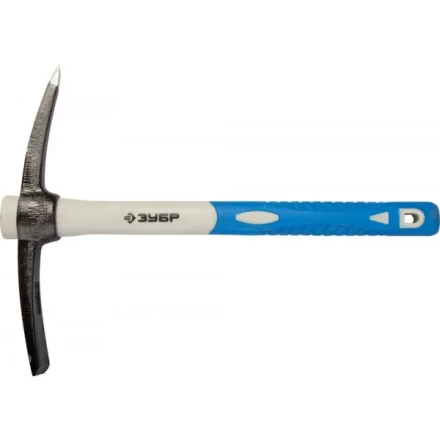 Кирка ЗУБР кованая, с обратной двухкомпонентной фиберглассовой рукояткой, 500г 20175-05 купить в Нижневартовске