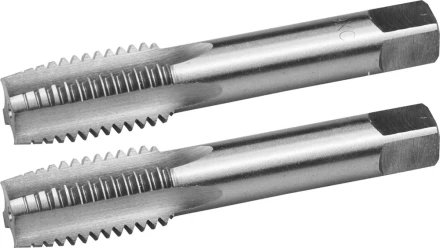 Комплект метчиков ЗУБР "МАСТЕР" ручных для нарезания метрической резьбы, М18 x 2,0, 2шт 4-28006-18-2.0-H2 купить в Нижневартовске