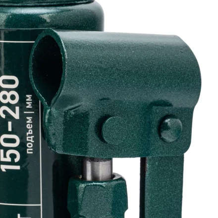 Домкрат гидравлический бутылочный Сибртех 50812, 2 т, 150-280 мм, в пласт. кейсе купить в Нижневартовске