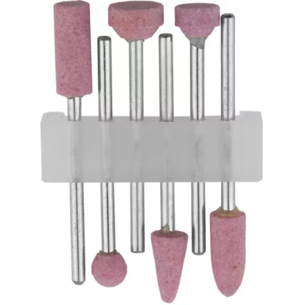 Набор STAYER: Насадки шлифовальные абразивные с оправкой, оксид алюминия, 6шт 29920-H6 купить в Нижневартовске