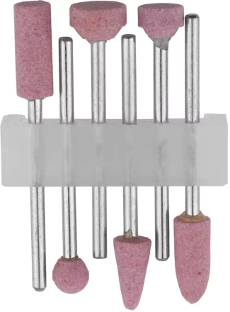 Набор STAYER: Насадки шлифовальные абразивные с оправкой, оксид алюминия, 6шт 29920-H6 купить в Нижневартовске