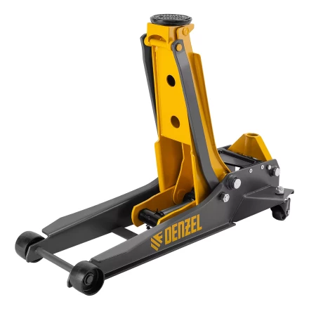 Домкрат гидравлический подкатной Denzel 51271, 3 т, 85-610 мм, быстрый подъем, низ. подхват, проф, SUV купить в Нижневартовске