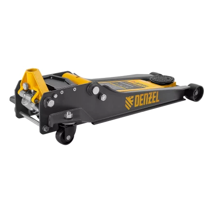 Домкрат гидравлический подкатной Denzel 51271, 3 т, 85-610 мм, быстрый подъем, низ. подхват, проф, SUV купить в Нижневартовске