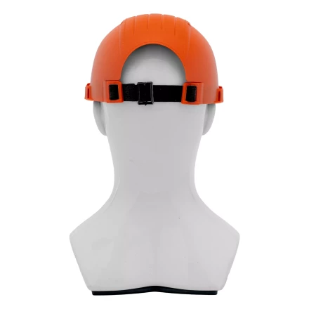 Каскетка защитная "Стиль", пластиковая, оранжевая Сибртех 89169 купить в Нижневартовске