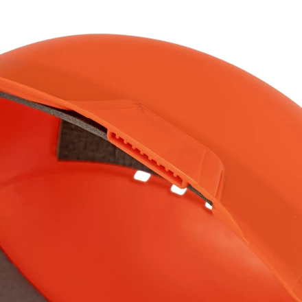 Каскетка защитная "Стиль", пластиковая, оранжевая Сибртех 89169 купить в Нижневартовске