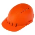 Каскетка защитная "Стиль", пластиковая, оранжевая Сибртех 89169 купить в Нижневартовске