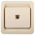 Розетка СВЕТОЗАР "ГАММА" телефонная одинарная, цвет бежевый SV-54117-B купить в Нижневартовске
