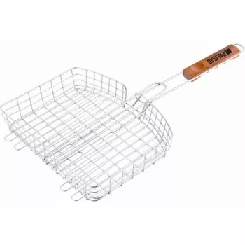 Решетка гриль 305х235*55мм объемная хромир PALISAD Camping 69559 купить в Нижневартовске