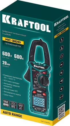 Токовые клещи цифровые  KC-300 59832 купить в Нижневартовске