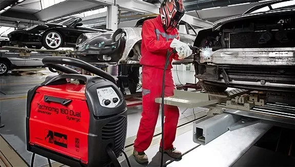 Сварочный полуавтомат TECHNOMIG 180 DUAL SYNERGIC  EURO Telwin купить в Нижневартовске