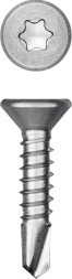 Нержавеющие саморезы DS-C с потайной головкой, коробка 300932-42-016