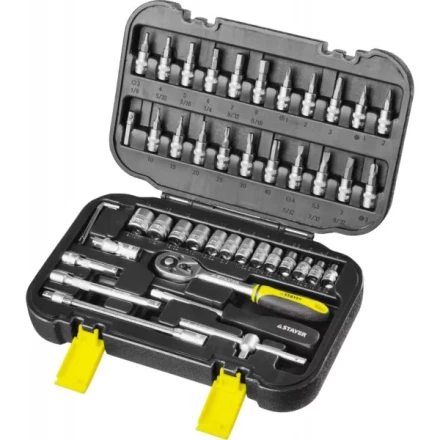 Набор слесарно-монтажного инструмента STAYER "MASTER", 46 предметов 27760-H46 купить в Нижневартовске
