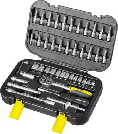 Набор слесарно-монтажного инструмента STAYER "MASTER", 46 предметов 27760-H46 купить в Нижневартовске