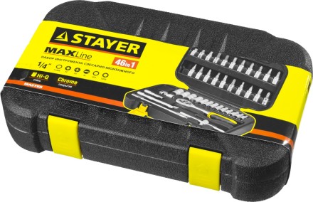Набор слесарно-монтажного инструмента STAYER &quot;MASTER&quot;, 46 предметов 27760-H46 купить в Нижневартовске