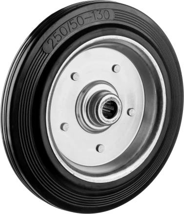 Колеса из литой резины с металлическим диском серия ПРОФЕССИОНАЛ купить в Нижневартовске