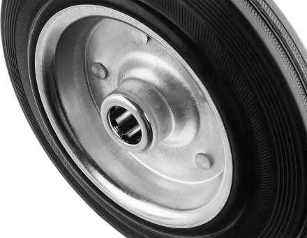 Колеса из литой резины с металлическим диском серия ПРОФЕССИОНАЛ купить в Нижневартовске