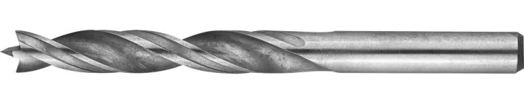 Сверло по дереву, двухленточное, спиральное, KRAFTOOL 29400-117-08, d=8x117мм 29400-117-08 купить в Нижневартовске