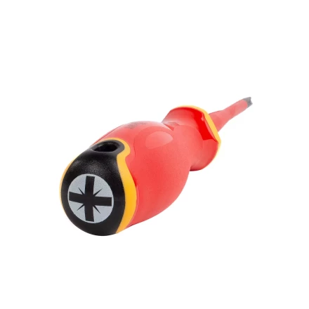 Набор диэлектрических отверток КВТ SLIM VDE НИО-2202 PZ-FL сталь S2, профиль PZ/FL, 2 шт. (88930) купить в Нижневартовске