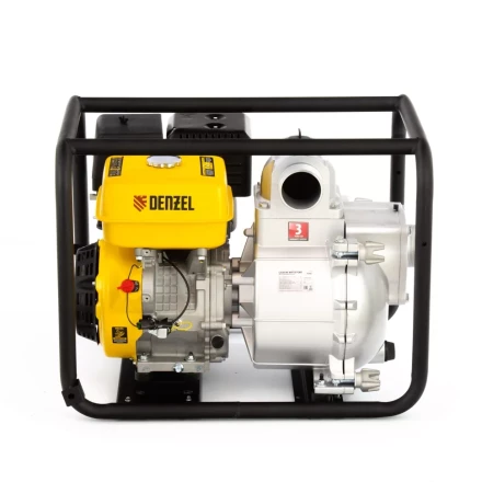 Мотопомпа бензиновая для грязной воды PX-80D, 15 л.с, 3", 1500 л/мин, глубина 8 м , напор 30 м Denzel 99204 купить в Нижневартовске