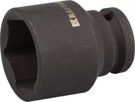 Торцовая головка KRAFTOOL &quot;INDUSTRIE QUALITAT&quot; ударная (1/2&quot;), FLANK, Cr-Mo, фосфатированная, 32 мм 27940-32_z01 купить в Нижневартовске