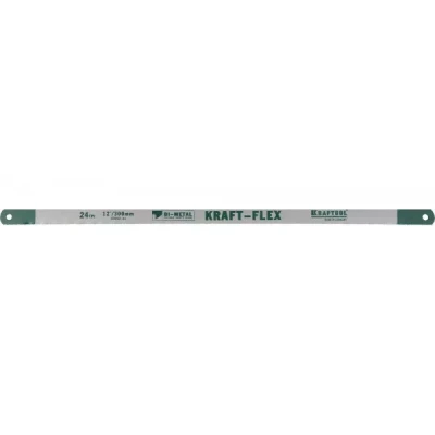 Полотно KRAFTOOL "KRAFT-FLEX" по металлу, Bi-Metal, 24TPI, 300 мм, 2 шт 15942-24-S2