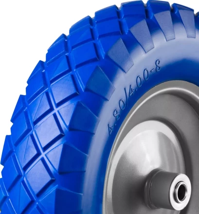 Колесо ЗУБР "ПРОФЕССИОНАЛ" полиуретановое, 380мм, посадочный размер 16мм 39912-2 купить в Нижневартовске