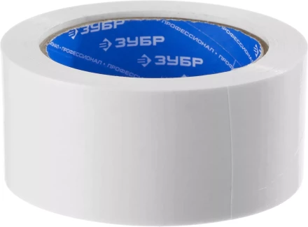 Армированная лента, ЗУБР "ПРОФЕССИОНАЛ" 12092-50-25, универсальная, влагостойкая, 48мм х 25м, белая 12092-50-25 купить в Нижневартовске