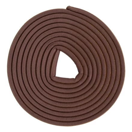 Уплотнитель резиновый, 6 м, профиль "P", коричневый Сибртех 88918 купить в Нижневартовске