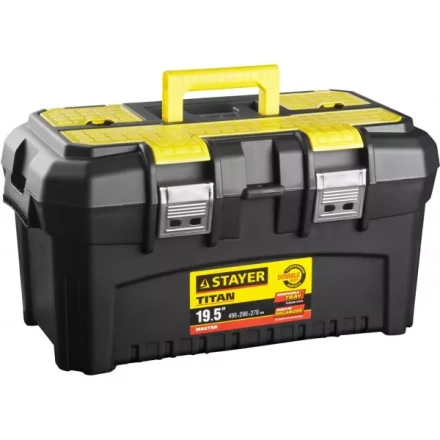 Ящик для инструмента "TITAN-19" пластиковый, STAYER 38016-19 купить в Нижневартовске