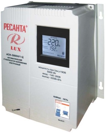 Стабилизатор Ресанта АСН-5000 Н/1-Ц купить в Нижневартовске
